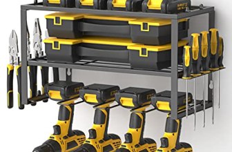 Spacecare Power Tool Organizer- Power Drill Tool Holder- Heavy Duty Tool Shelf &