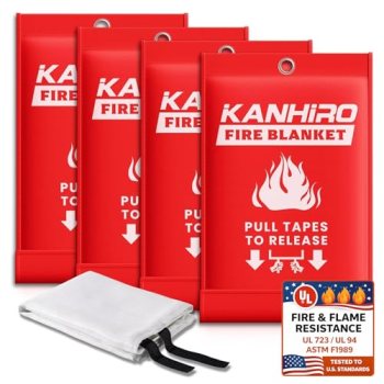Emergency Fire Blanket for Home Kitchen