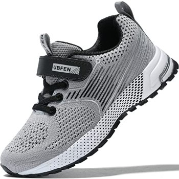 UBFEN Kids Sneakers for Boys Girls Tennis Shoes for Running Sports Walking Gym A