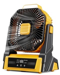 KopBeau Portable Camping Fan with Lights