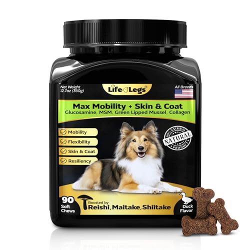 Life4Legs – Hip and Joint Chews for Dogs + Skin and Coat Supplement