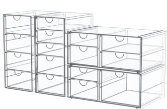 caktraie Makeup Organizer Storage With 16 Drawers