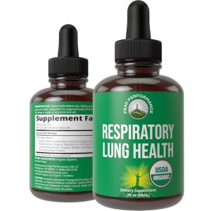 USDA Organic Lung Detox for Smokers and Non Smokers with 6 Top Ingredients. Mull