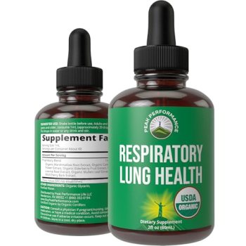 USDA Organic Lung Detox for Smokers and Non Smokers with 6 Top Ingredients. Mull
