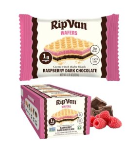 Rip Van Raspberry & Dark Chocolate Wafer Cookies
