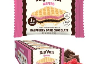 Rip Van Raspberry & Dark Chocolate Wafer Cookies
