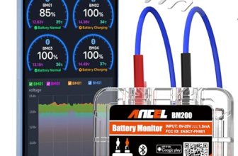 ANCEL BM200-US Car Battery Tester 12V Automotive Battery Monitor Bluetooth Auto