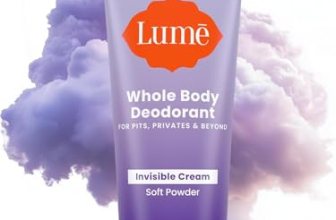 Lume Whole Body Deodorant – Invisible Cream Tube