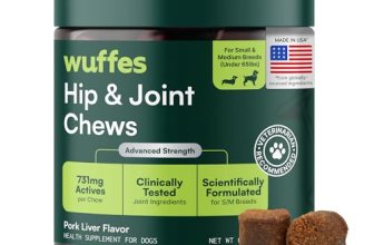 Wuffes Advanced Dog Hip and Joint Supplement with Glucosamine