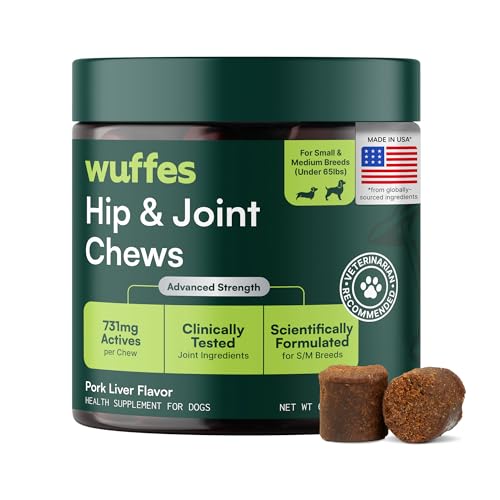 Wuffes Advanced Dog Hip and Joint Supplement with Glucosamine