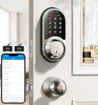 Veise RZ06C Smart Locks for Front Door