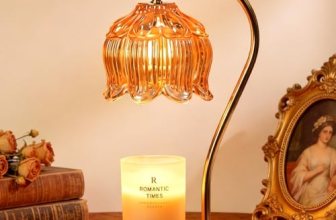Funistree Flower Candle Warmer Lamp with Timer