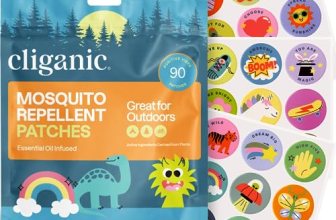 Cliganic Mosquito Repellent Stickers (90 Pack)