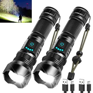 Foleto Rechargeable LED Flashlights High Lumens
