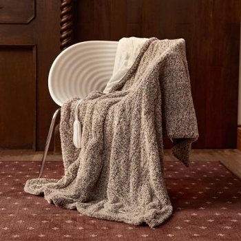 Templewet Heated Blanket Electric Throw 50″ x 60″ -Heated Throw Blanket with 5 H