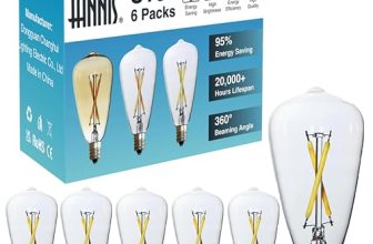 FANNIS ST38 Edison Replacement Bulbs