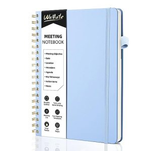 WEMATE Meeting Notebook for Work B5 (7″x10″)