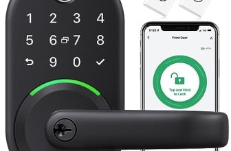 Smart Door Handle Lock with Keypad: Yamiry Fingerprint Smart Knob