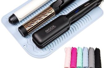 ANGENIL Large Heat Resistant Silicone Mat for Curling Iron