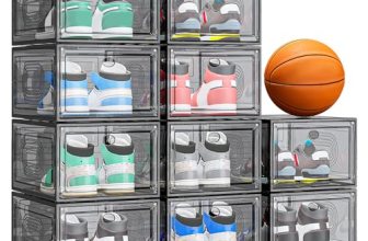 caktraie 10 Pack Thicken Shoe Organizer Stackable