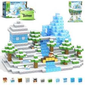 Magnetic Blocks-Build Mine Magnet World Ice Edtion Building Craft