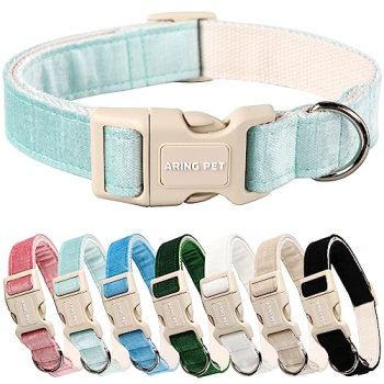 ARING PET Dog Collar-Cotton Puppy Collar for Small Dogs