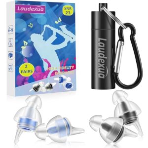 Laudexua High Fidelity Concert Ear Plugs