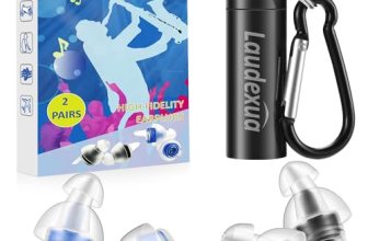 Laudexua High Fidelity Concert Ear Plugs