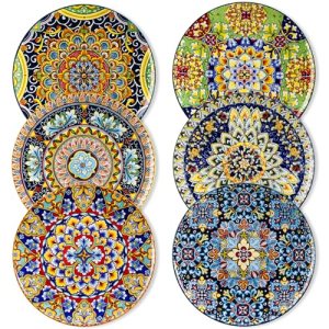 vancasso Dinner Plates Set of 6-10.5 Inch Ceramic Plates