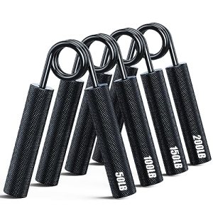 ZEAGUS Grip Strength Trainer 4 Pack