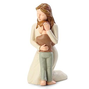 Hensonever Mother and Son Figurines