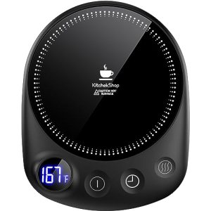 KitchekShop Coffee Mug Warmer – Fastest Heating & Highest Temperature