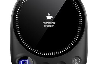 KitchekShop Coffee Mug Warmer – Fastest Heating & Highest Temperature