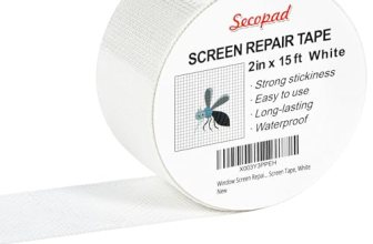 Secopad White Window Screen Repair Tape