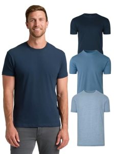True Classic Mens T-Shirts – Short Sleeve Crew Neck T Shirts for Man