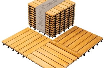 Idzo Interlocking Deck Tiles 9.6 SQFT