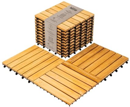 Idzo Interlocking Deck Tiles 9.6 SQFT