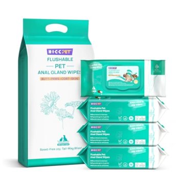 HICC PET Wipes for Dogs & Cats, Cleansing Deodorizing & Soothing Allergy Infecti