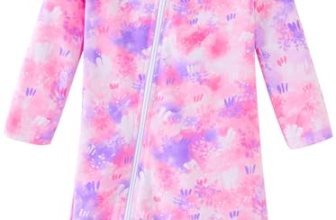 UMELOK Baby Girl Rashguard Swimsuit Infant Rash Guard Swimwear UPF 50+ Sun Prote