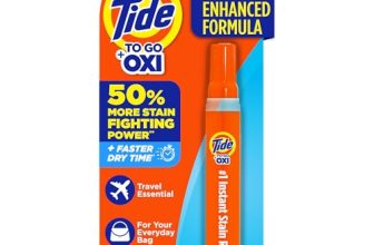 Tide Stain Remover for Clothes, To Go Pen, Instant Spot Remover for Clothes, Tra