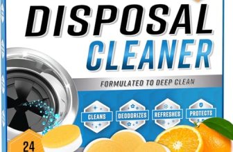 Garbage Disposal Cleaner Deodorizer Tablets – 24 Pack