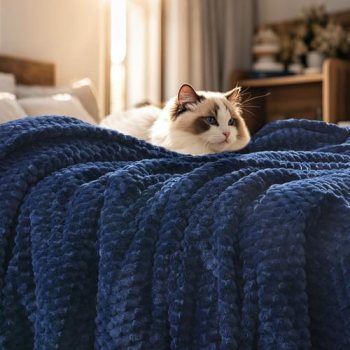 PHF Ultra Soft Flannel Fleece Throw Blanket