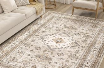 Vintage Living Room Area Rug 5×7