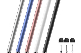 Bopomofo Stylus (5 Pcs), 2-in-1 Stylus Pen for Touch Screen