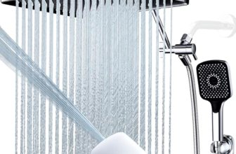 V-Frankness Shower Heads with Handheld Spray Combo