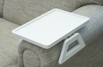 Shamrock Home Bamboo Trayble Couch Arm Table