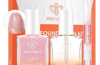 modelones Nail Strengthener Clear Gel Top Coat Nail Polish Cuticle Oil Pen Pink