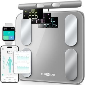 RunStar Digital Bathroom Scale for Body Weight