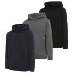 PURE CHAMP Boys Hoodies 3 Pack Fleece Pullover & Zip-Up Sweatshirts for Boys Kid