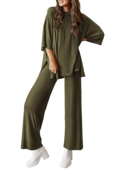 PRETTYGARDEN Two Piece Sets for Women Summer Fashion Lounge Matching Set 2026 Sp
